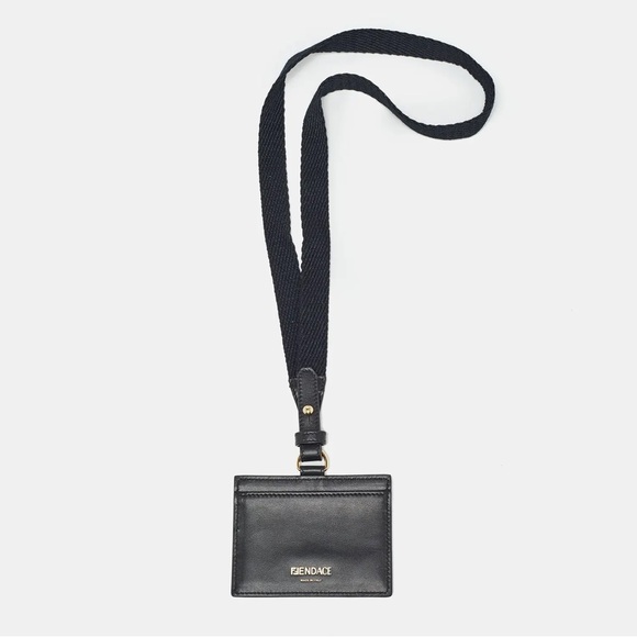 NWT FENDI x VERSACE Fendace Medusa ID Neck Strap Lanyard Card Holder - UNISEX - Picture 5 of 6